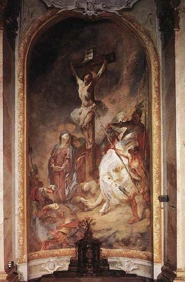 MAULBERTSCH, Franz Anton Crucifixion France oil painting art